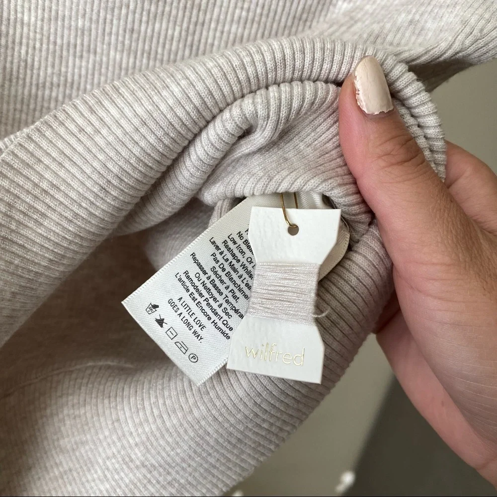 Wilfred Sweater Ribbed Top - Picture 4 of 8